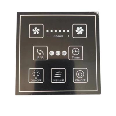 Customized silk-screen printing acrylic control panel